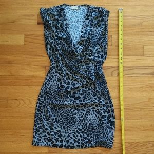 Leopard Print Mini Dress